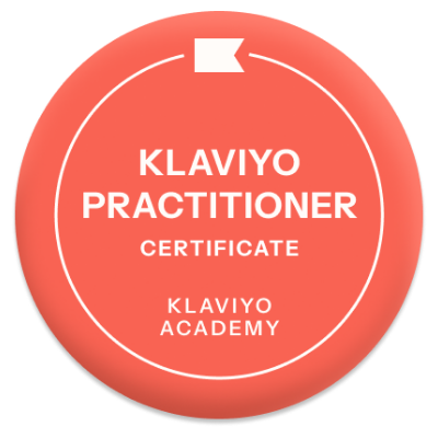 Klaviyo Practitioner Certificate(Klaviyo Academy認定)